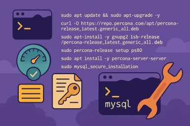 راهنمای نصب Percona Server برای MySQL